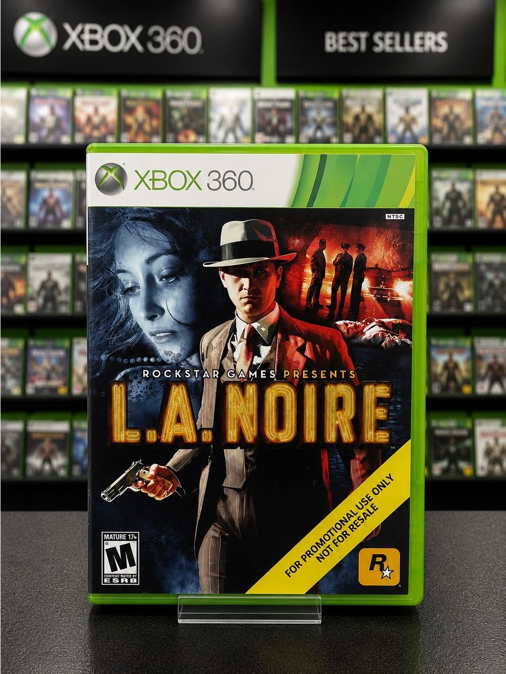 L.A. Noire Xbox 360 Promotional Copy Complete CIB Rockstar Detective Game